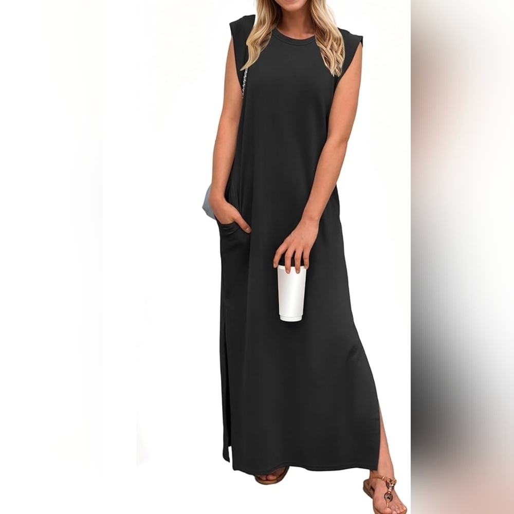 Elegant Black Maxi Dress